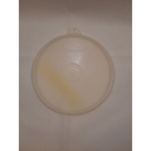 Vintage Tupperware Lid B Tab #238-41 Clear‎